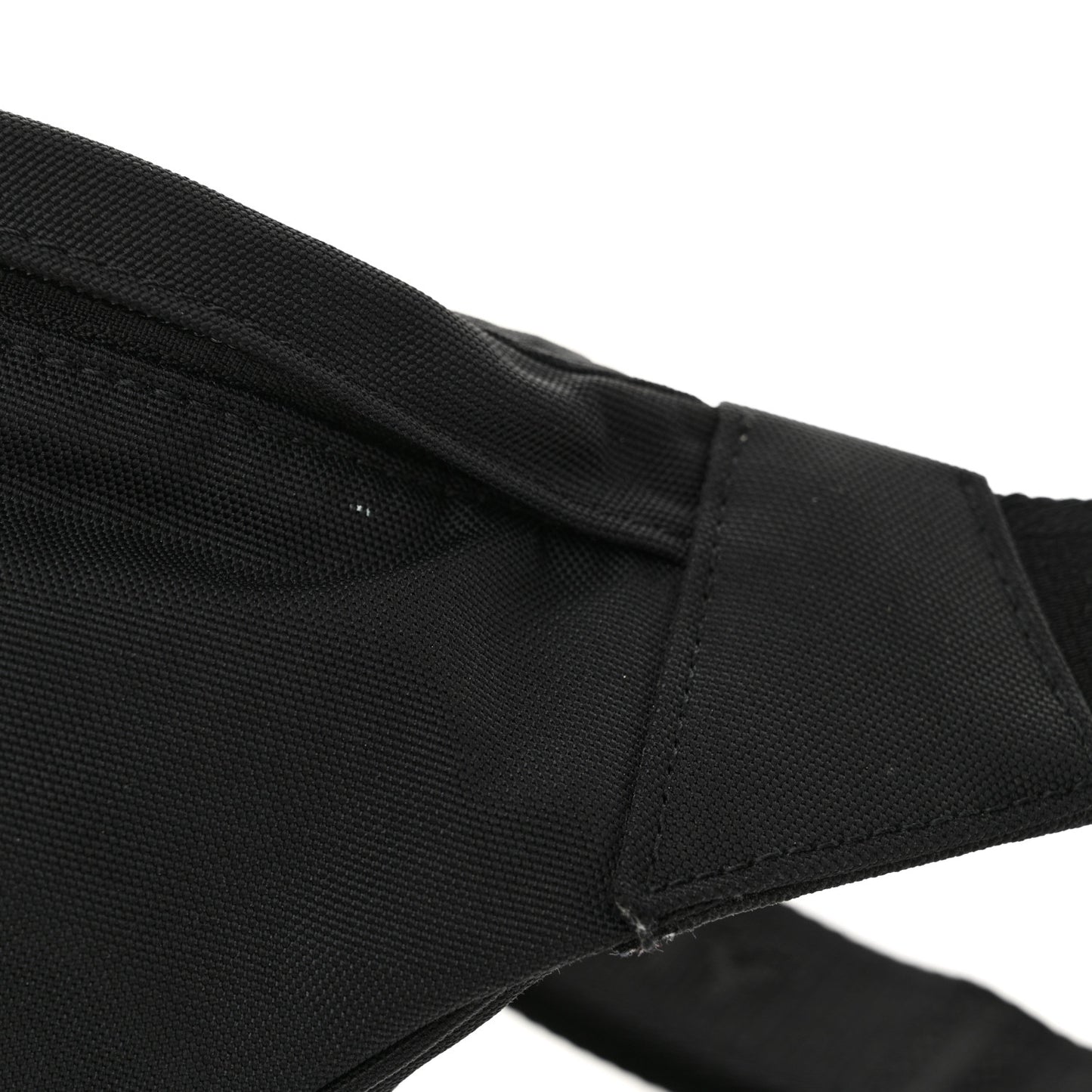 Nylon Logo Bum Bag Black