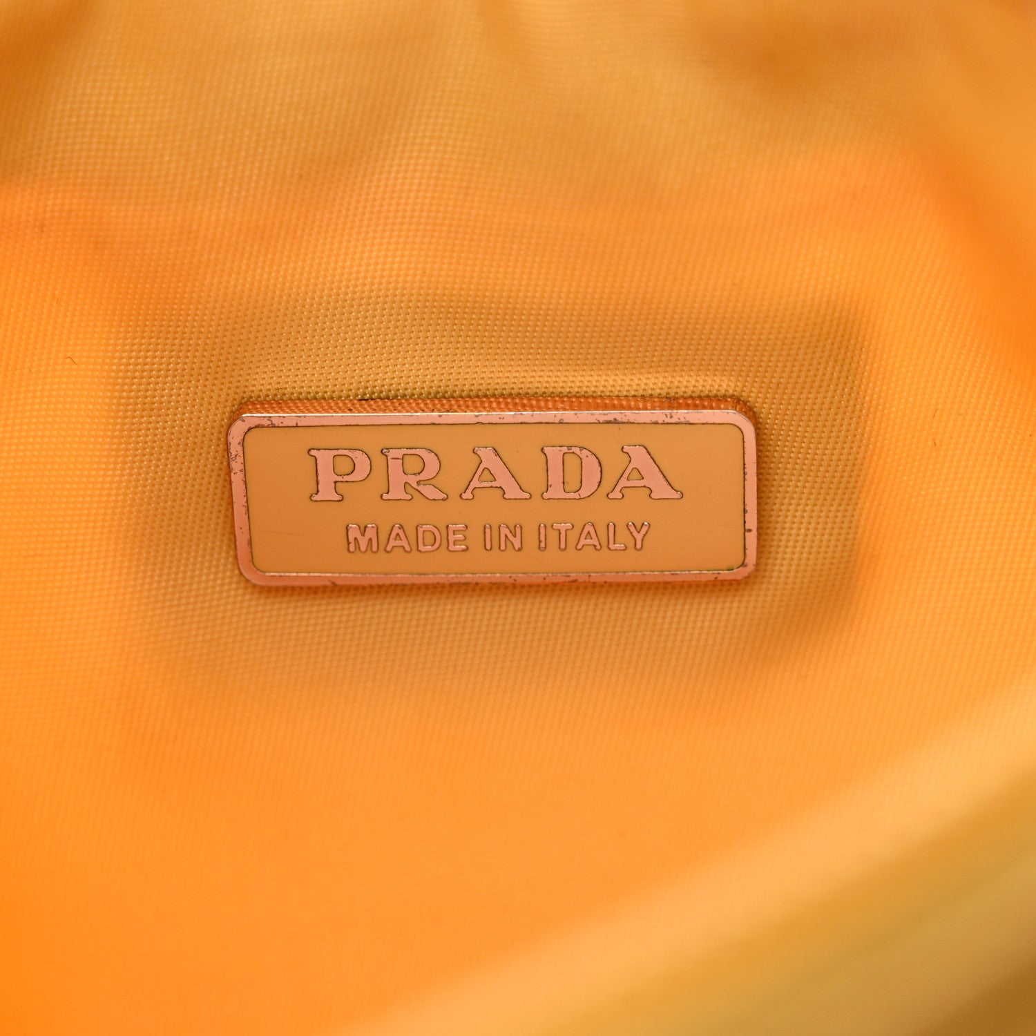 Prada Tessuto Nylon Sport Mini Shoulder Bag Yellow 6 of 13