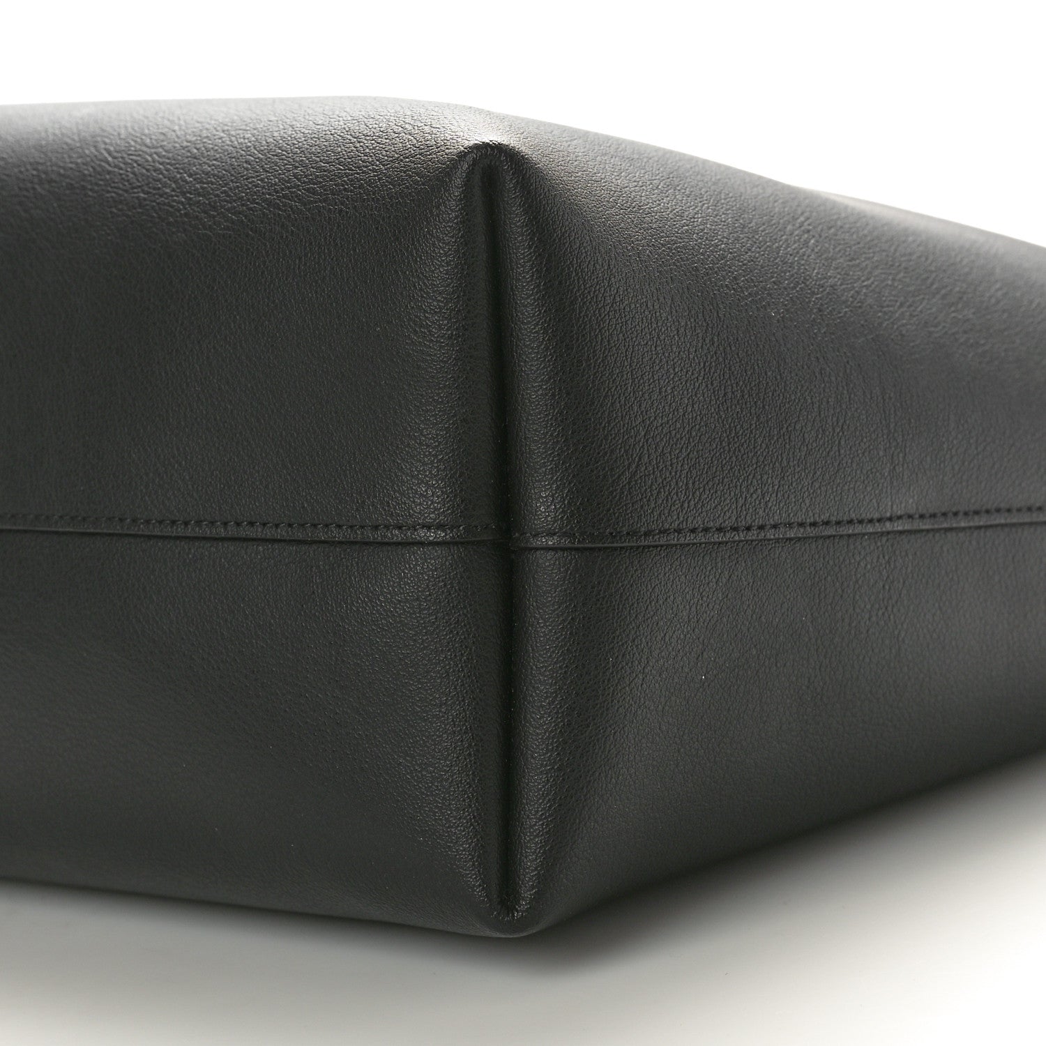 Saint Laurent Calfskin Large Shopping Tote Black 10 of 12