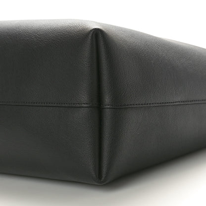 Saint Laurent Calfskin Large Shopping Tote Black 10 of 12