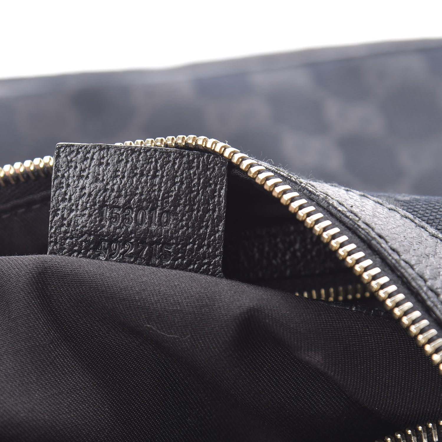 Gucci Monogram Medium Charmy Hobo Black 7 of 14