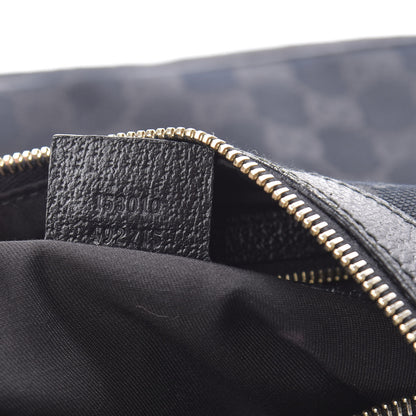 Gucci Monogram Medium Charmy Hobo Black 7 of 14