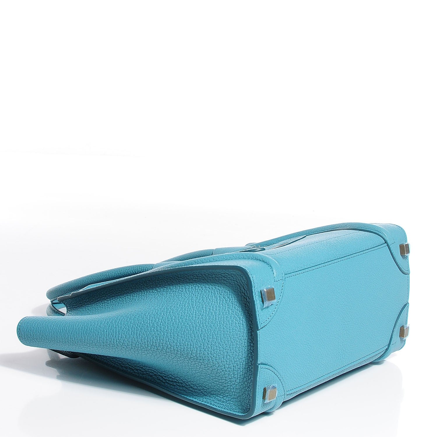 Celine Goatskin Micro Luggage Antarctic 4 of 8