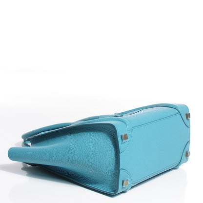 Celine Goatskin Micro Luggage Antarctic 4 of 8