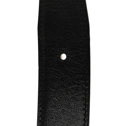 Hermes Box Togo 32mm Belt Strap 115 46 Black Gold 8 of 10