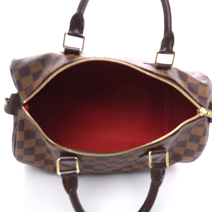Louis Vuitton Damier Ebene Speedy 30 5 of 10