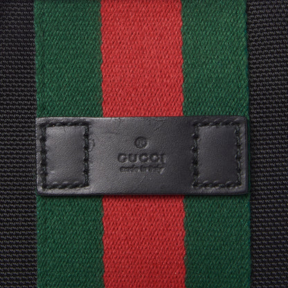 Gucci Techno Canvas Web Messenger Bag Black 7 of 9