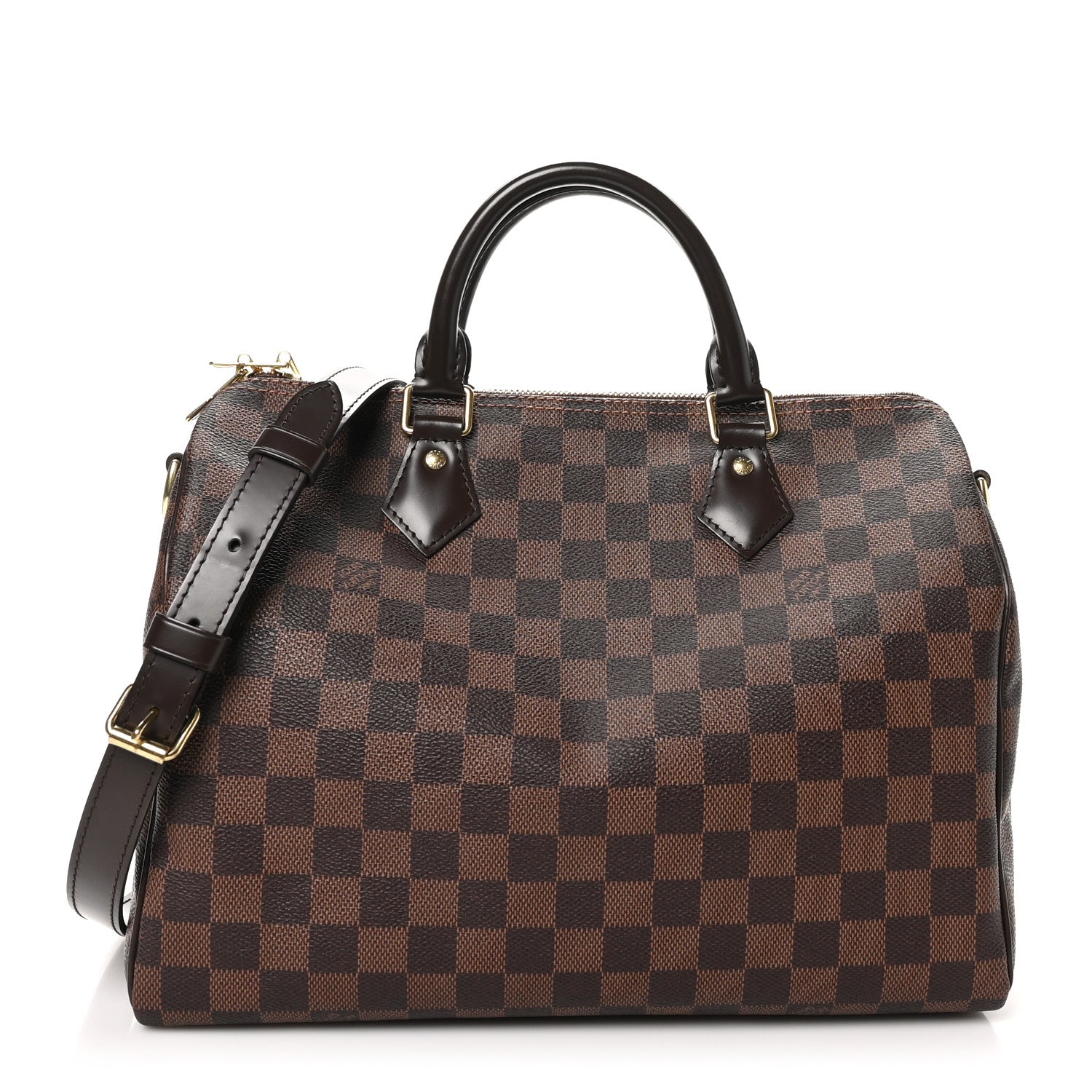 Louis Vuitton Damier Ebene Speedy Bandouliere 30 1 of 12