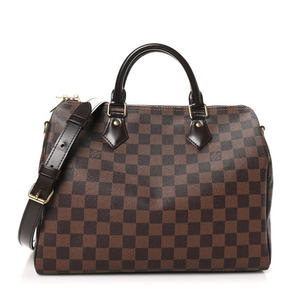 Louis Vuitton Damier Ebene Speedy Bandouliere 30 1 of 12