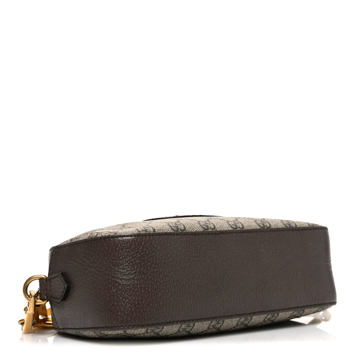 Gucci GG Supreme Monogram Web Neo Vintage Shoulder Bag Beige New Acero Crop 4 of 11