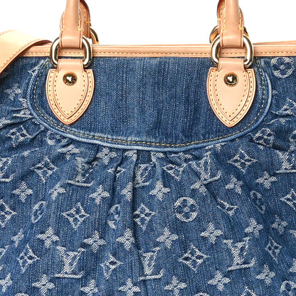 Louis Vuitton Denim Neo Cabby GM Blue 8 of 11