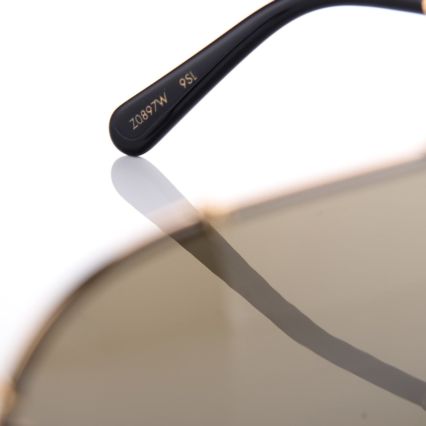 Metal LV Drive Sunglasses Z0897W Black Gold