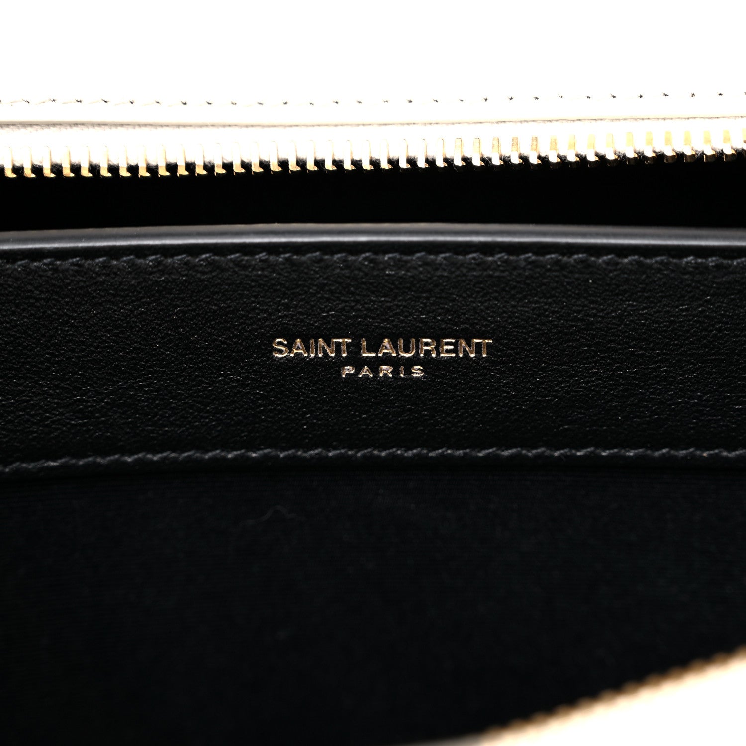Saint Laurent Shiny Calfskin Medium Uptown Tote White 7 of 17