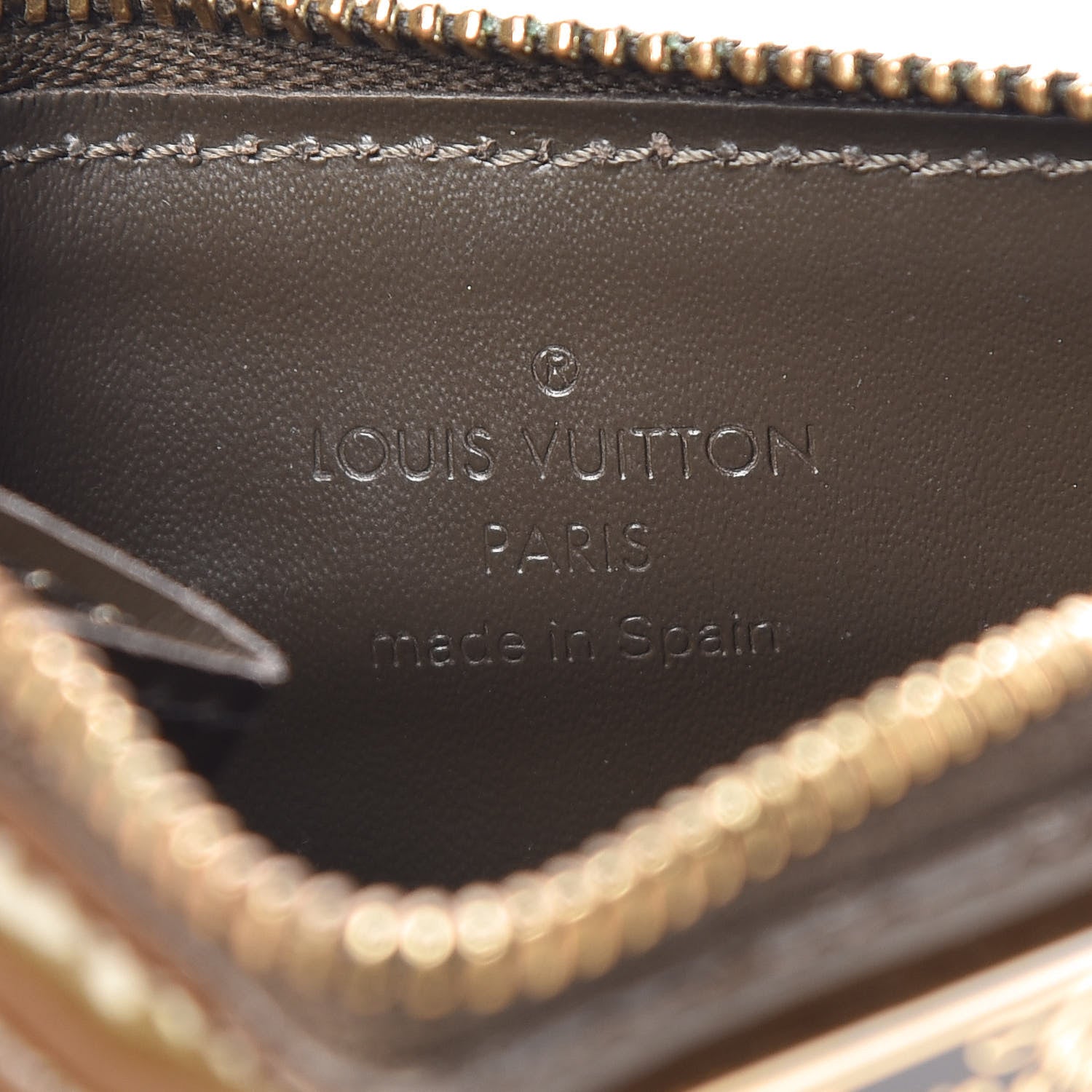 Louis Vuitton Vernis Key Pouch Vert Bronze 6 of 10