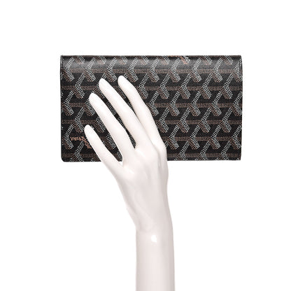 Goyard Goyardine Long Bi-Fold Wallet Black 2 of 7