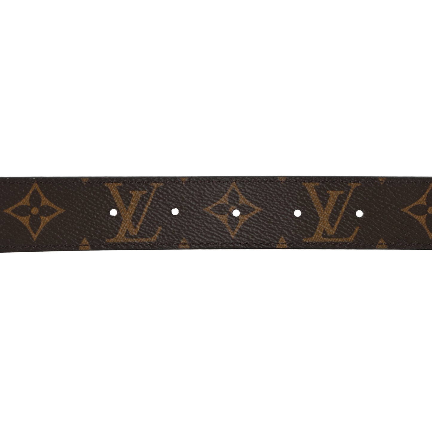 Calfskin Monogram 30mm LV Initiales Reversible Belt 85 34 Black