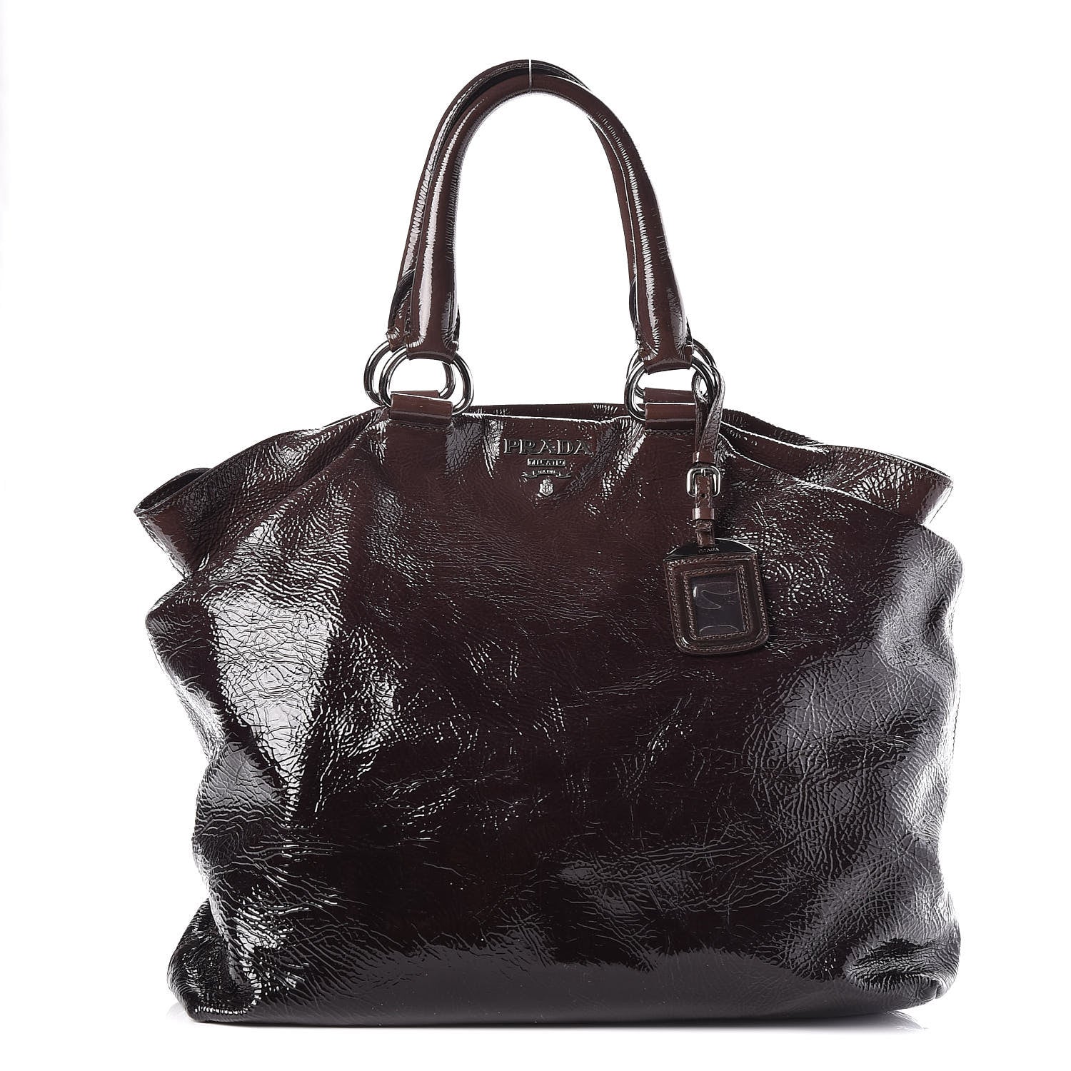 Prada Vernice Ombre Shopping Tote Purple 1 of 12