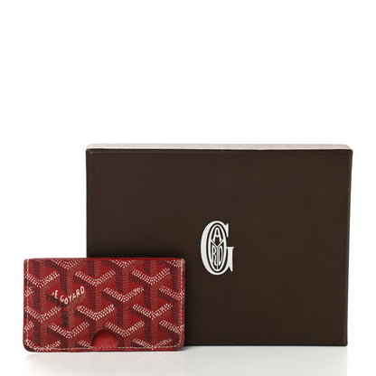 Goyard Goyardine Card Holder Red 7 of 7
