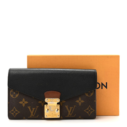 Louis Vuitton Monogram Pallas Wallet Black 17 of 17