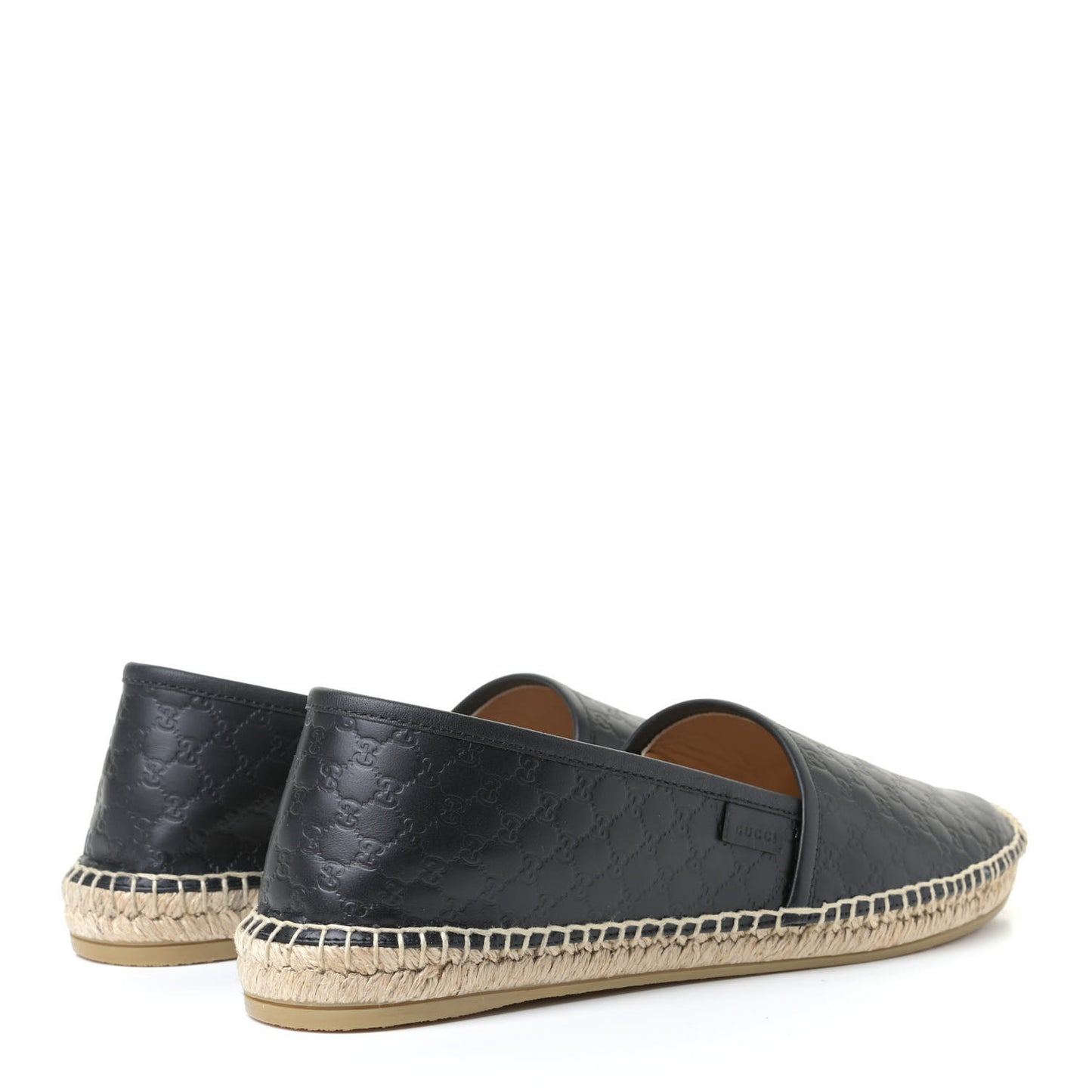 Microguccissima Signature Espadrilles 40 Black
