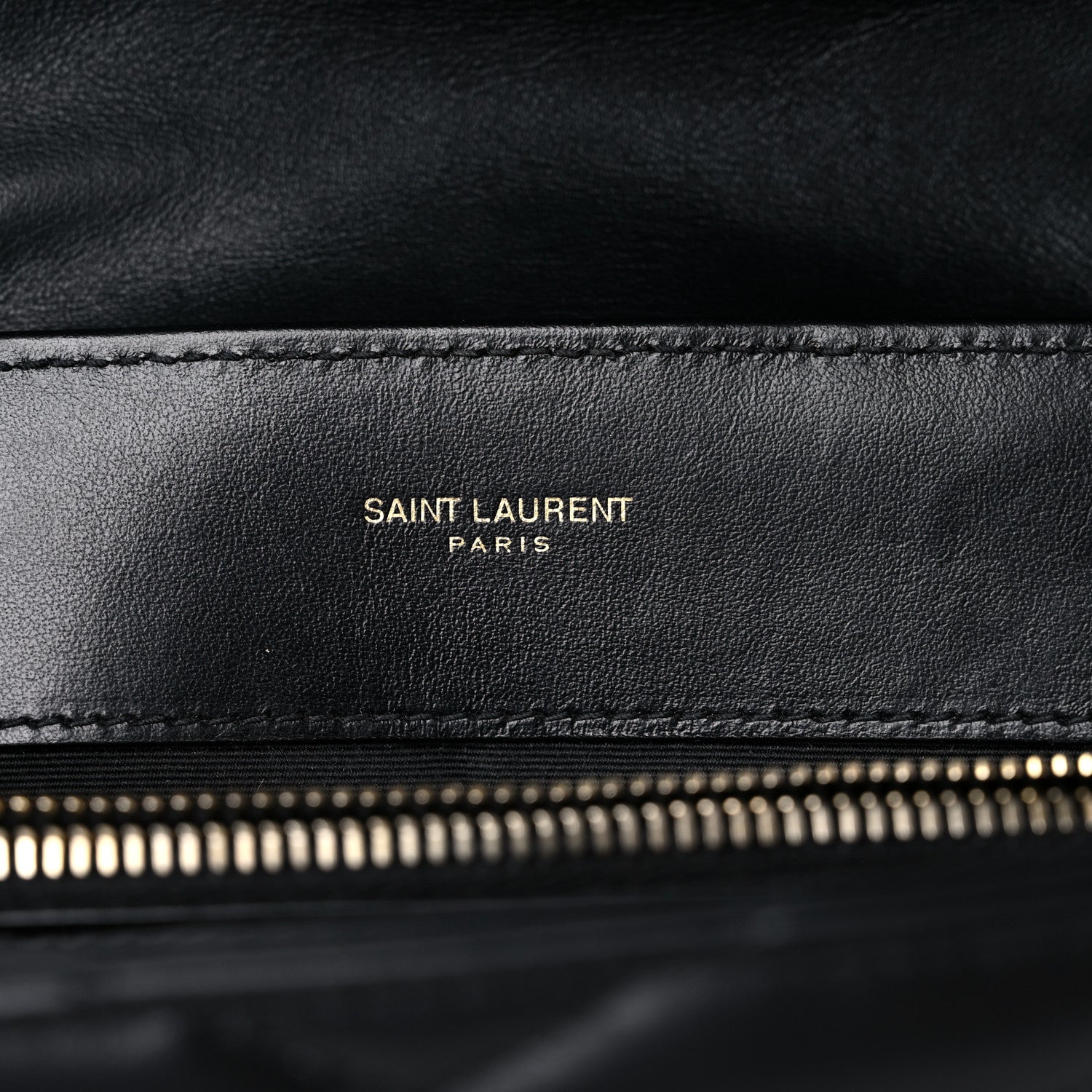 Saint Laurent Calfskin Y Quilted Monogram Medium Loulou Chain Satchel Black 6 of 18