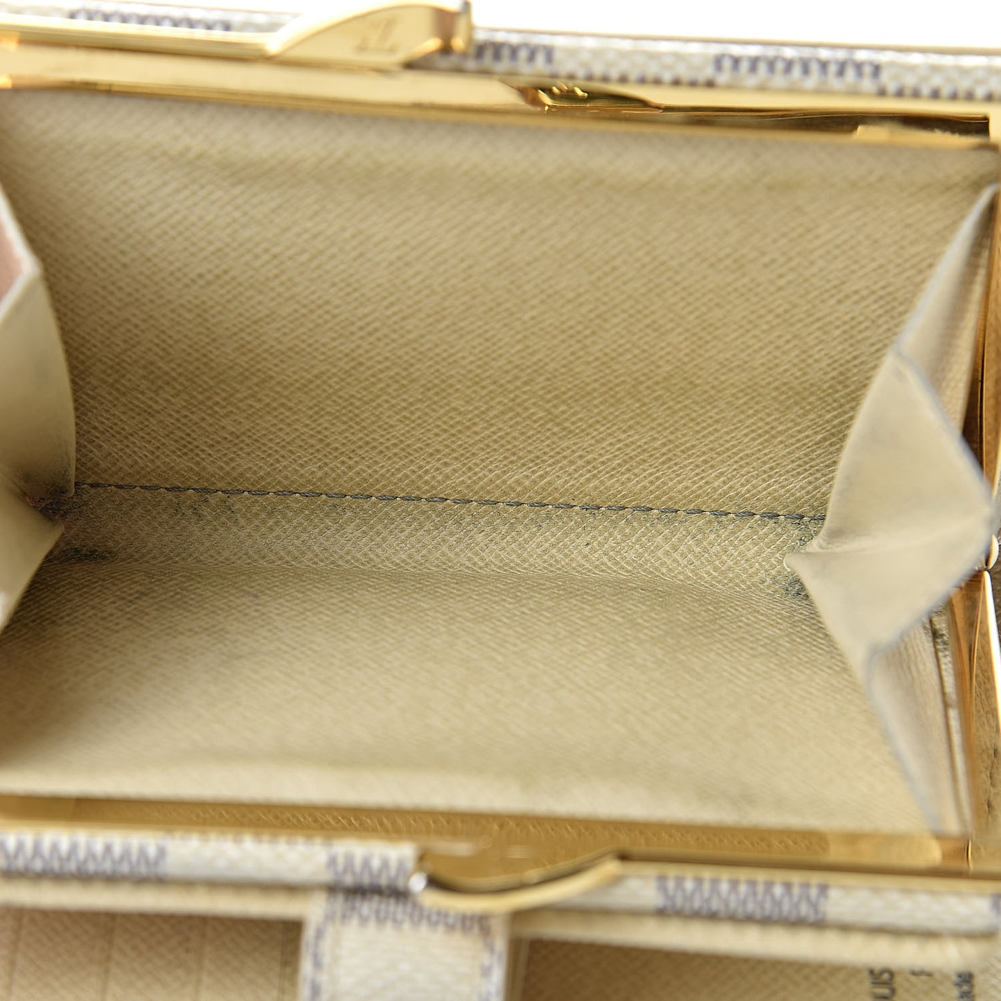 Damier Azur French Purse Wallet