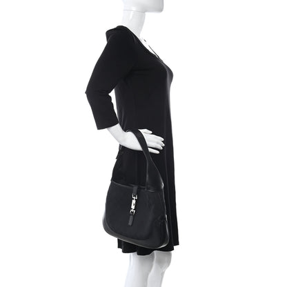 Gucci Monogram Jackie O Hobo Black 2 of 13