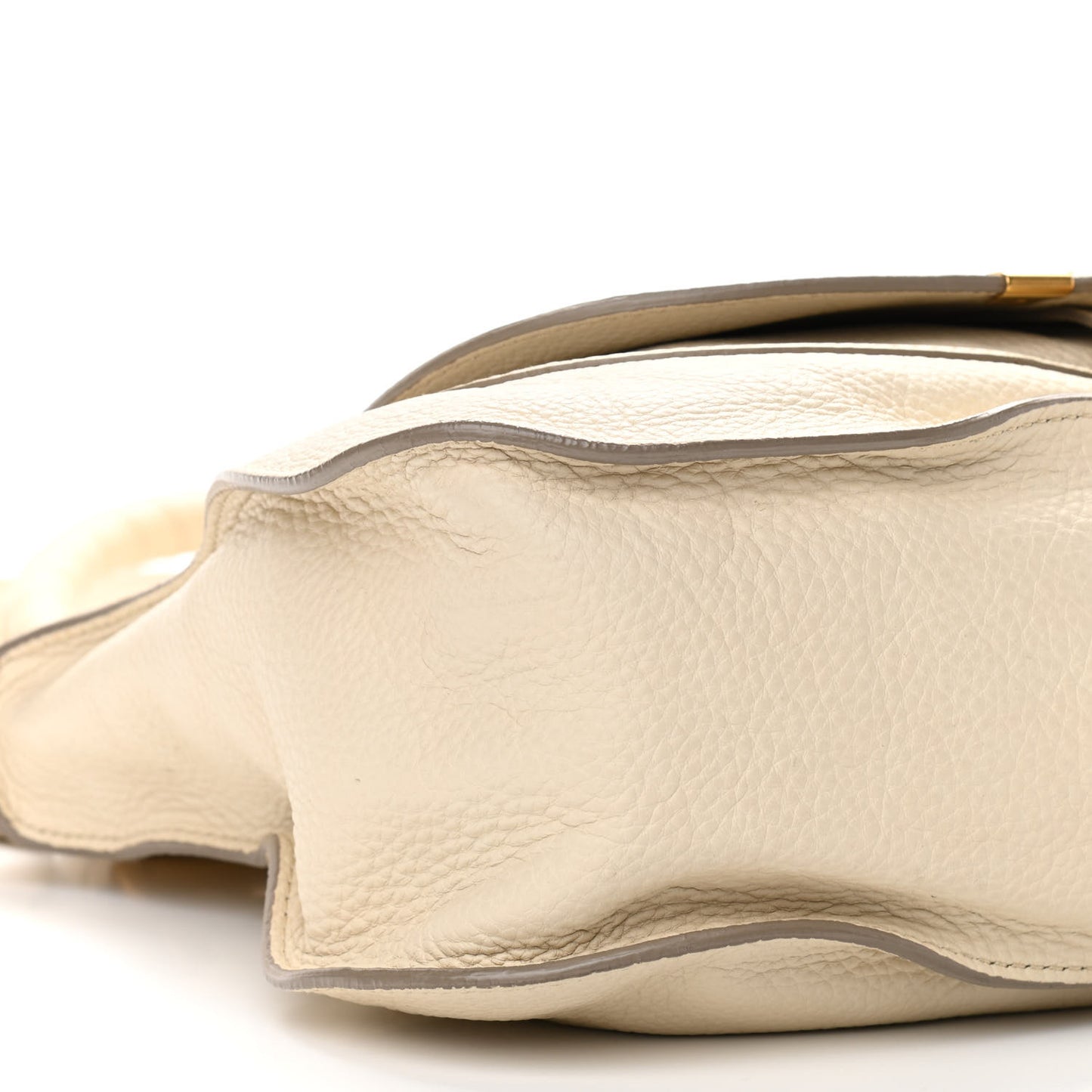 Calfskin Medium Marcie Satchel Cream