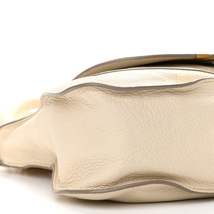 Chloe Calfskin Medium Marcie Satchel Cream 10 of 16