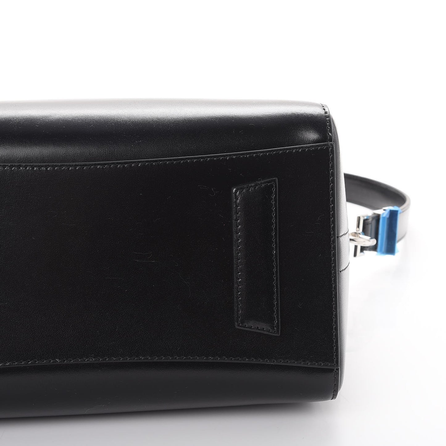 Shiny Lord Calfskin Small Antigona Black
