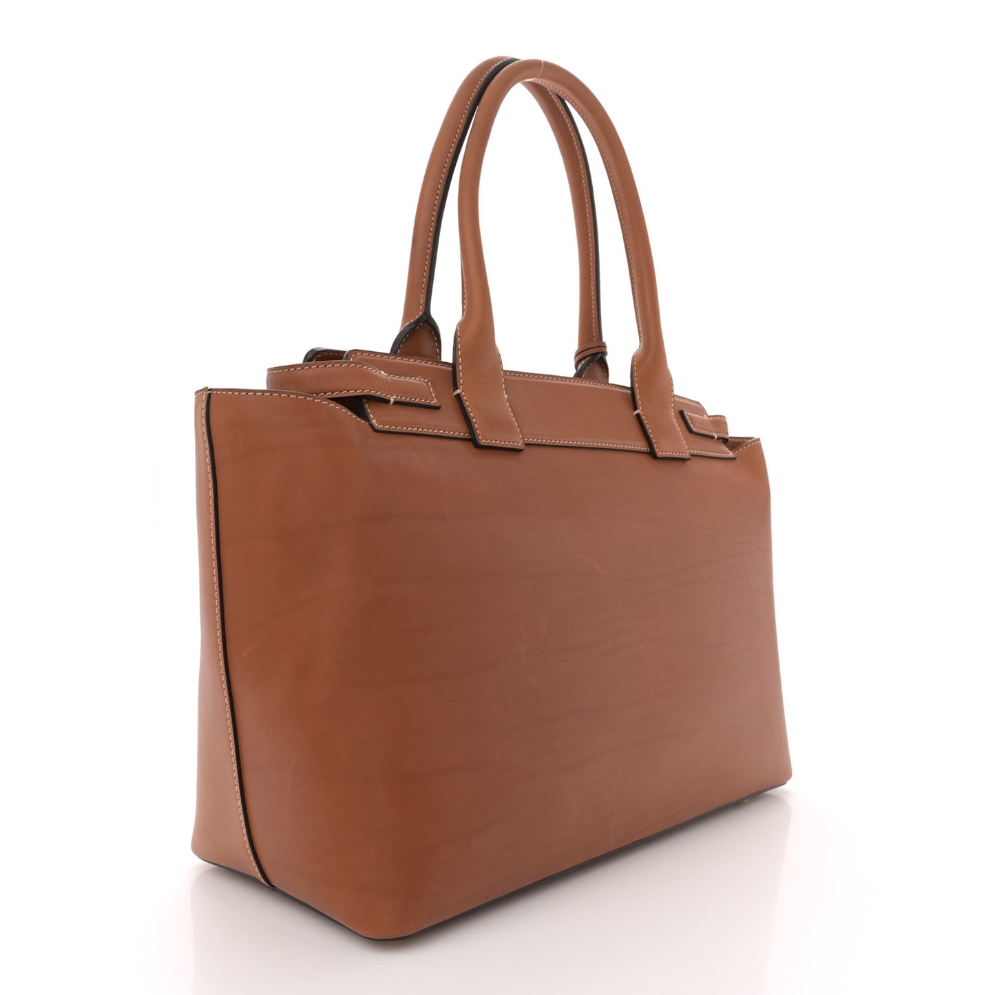 Supple Calfskin Medium Conti Tan