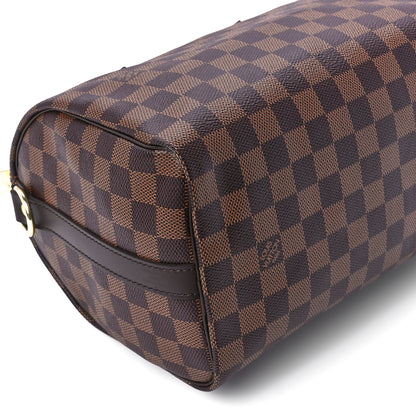 Louis Vuitton Damier Ebene Speedy Bandouliere 25 10 of 11