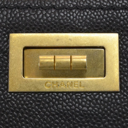 Chanel Caviar Large Reissue Tote Black 5 of 9