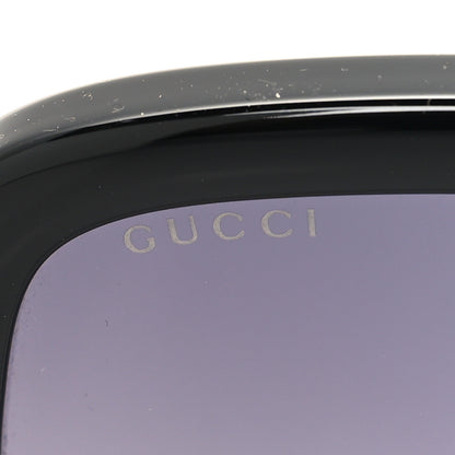 Gucci Acetate Rectangle Frame Sunglasses GG1326S Black 7 of 8
