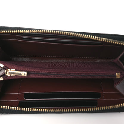 Chanel Caviar Quilted Medium Zip Around Wallet Black 5 of 8