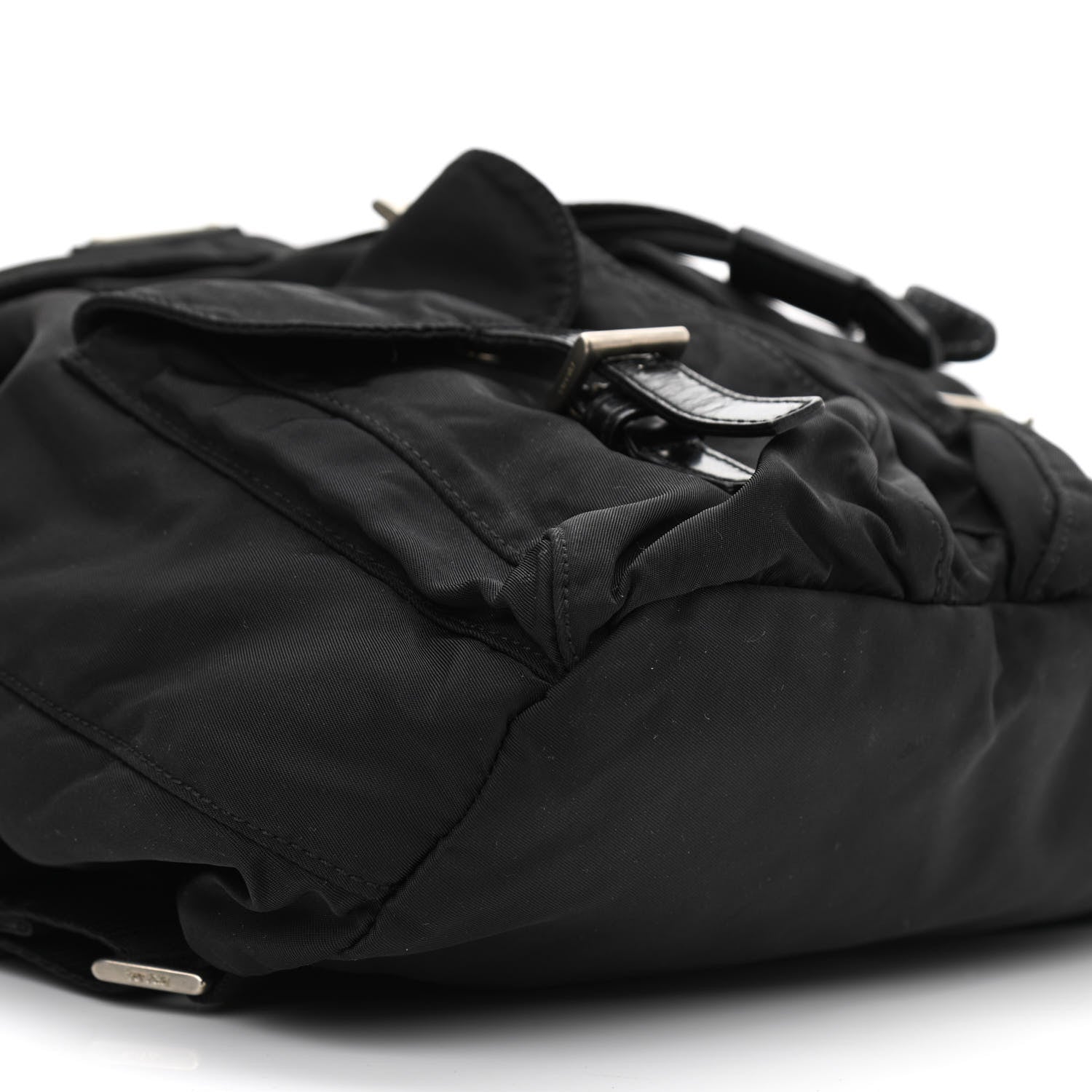 Prada Tessuto Nylon Vela Small Backpack Black 9 of 11