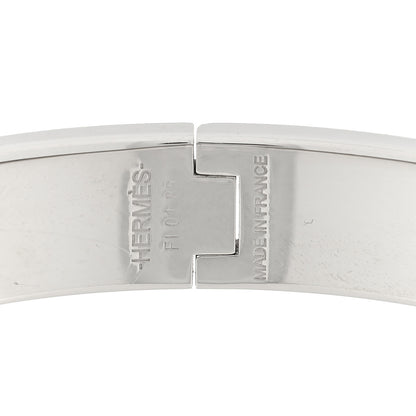 Hermes Enamel Narrow Clic Clac H Bracelet PM White 3 of 3