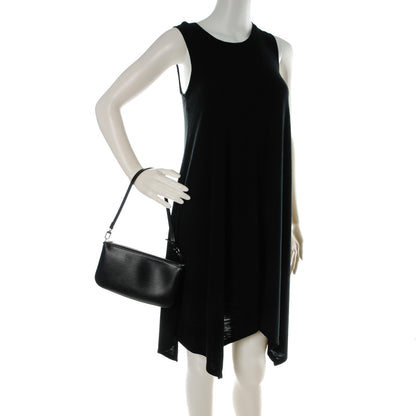 Louis Vuitton Epi Pochette Accessories NM Black 2 of 7