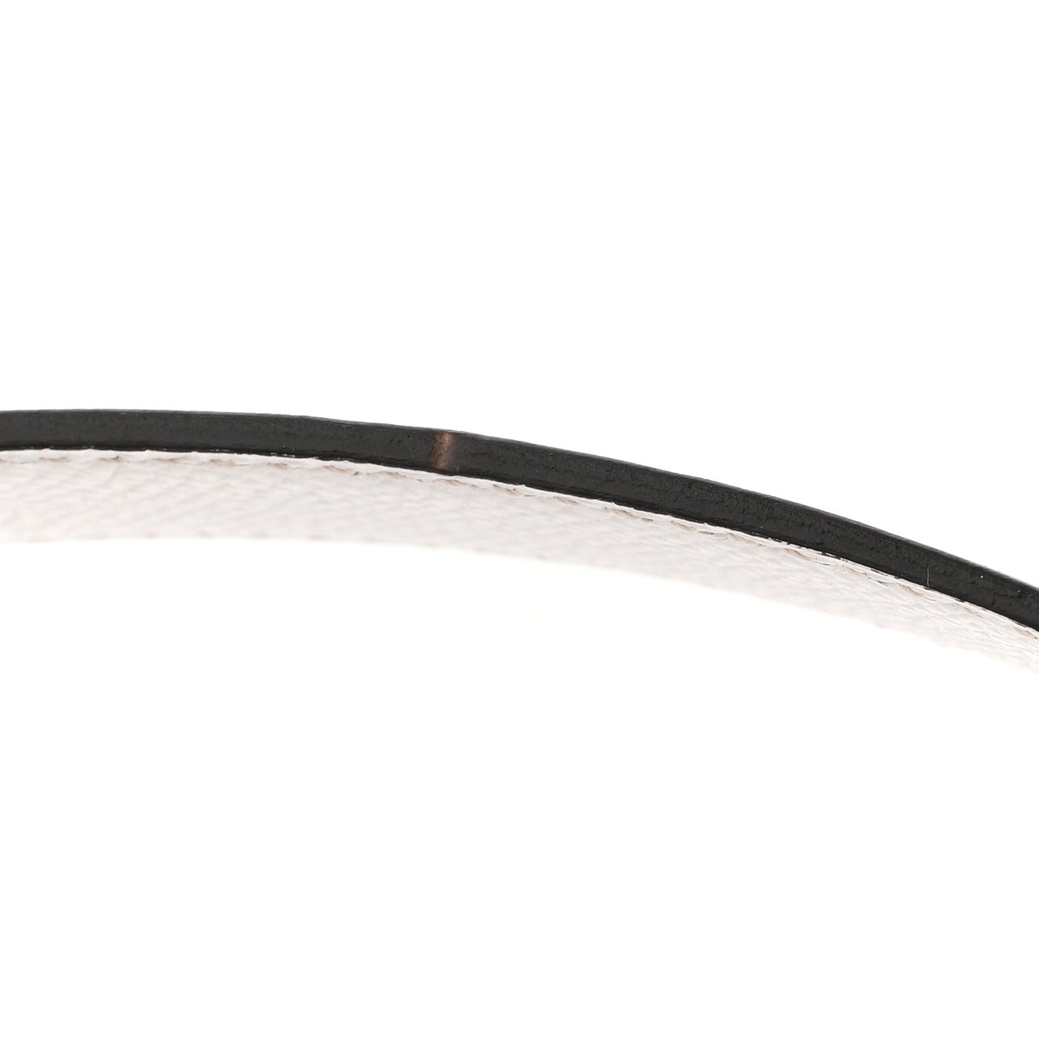 Hermes Epsom Swift 24mm Belt Strap  85 34 White Etoupe 6 of 7