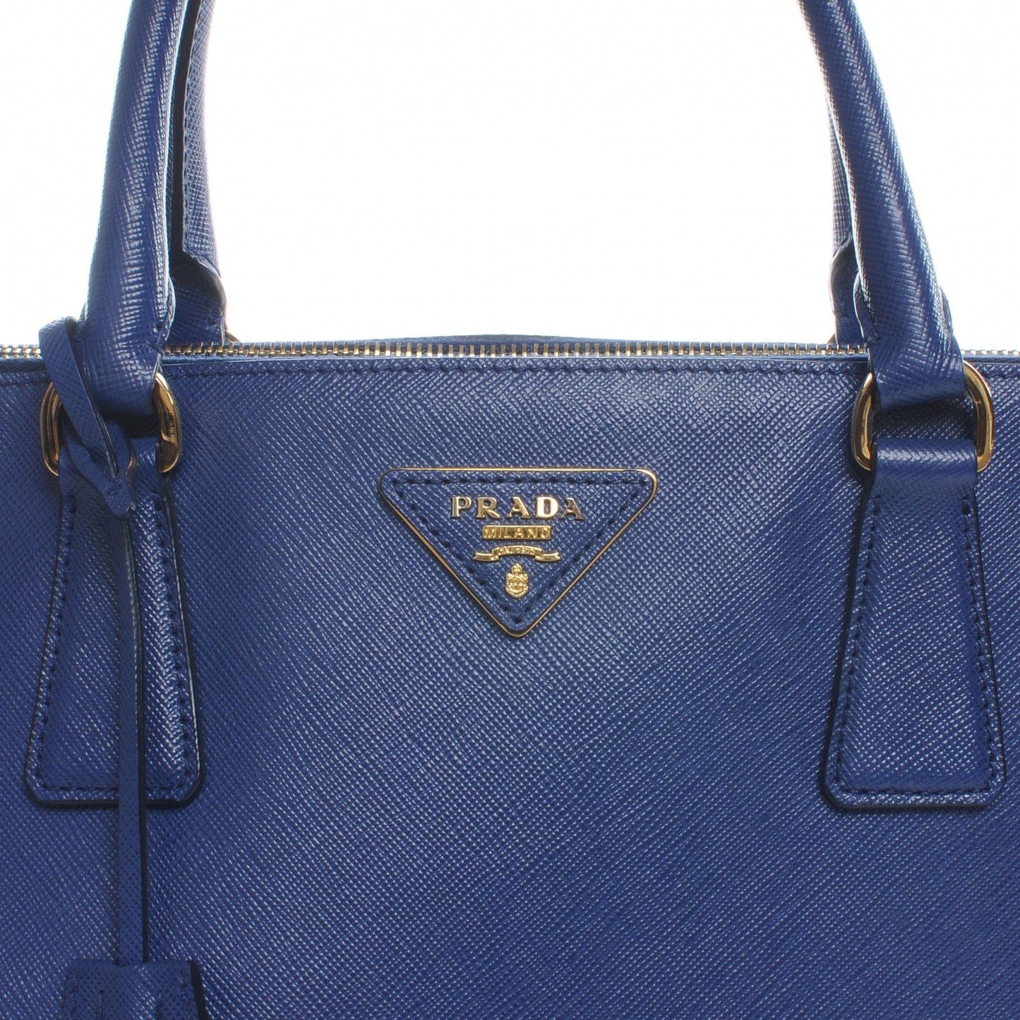 Saffiano Lux Large Tote Bluette