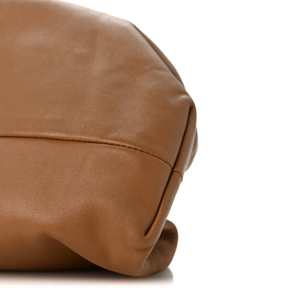 Bottega Veneta Smooth Butter Calf The Pouch Oversized Clutch Cammello 10 of 11