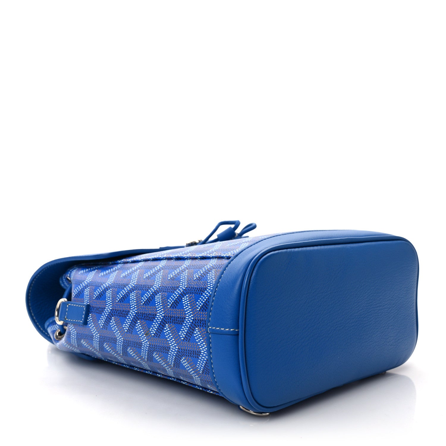 Goyard Goyardine Calfskin Mini Alpin Backpack Sky Blue 4 of 12