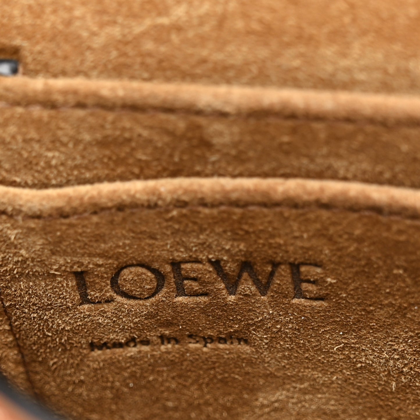 Calfskin Canvas Anagram Mini Gate Dual Bag Ecru Tan