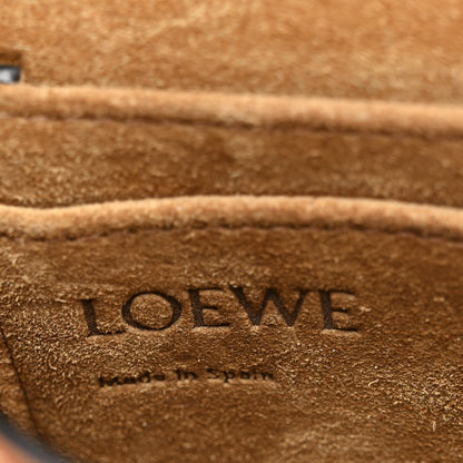 Loewe Calfskin Canvas Anagram Mini Gate Dual Bag Ecru Tan 6 of 10
