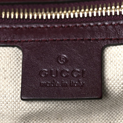 Gucci Imprime Monogram Medium Joy Boston Bordeaux 6 of 10