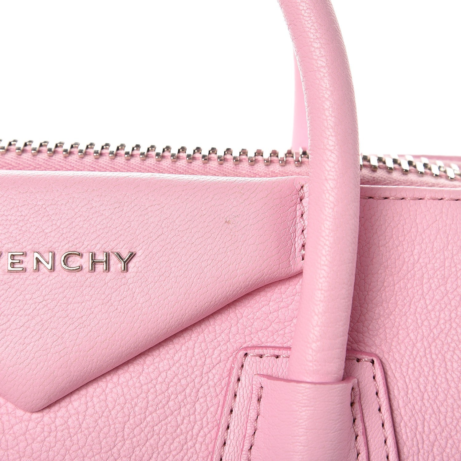 Givenchy Sugar Goatskin Small Antigona Bright Pink 8 of 10