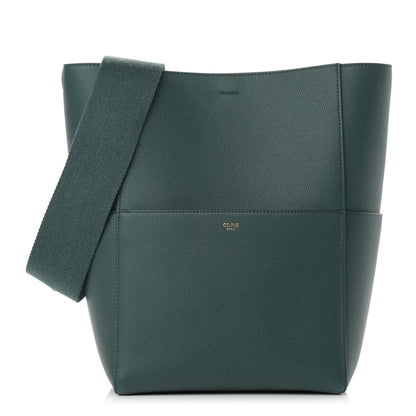 Celine Soft Grained Calfskin Sangle Bucket Bag Amazone 1 of 12