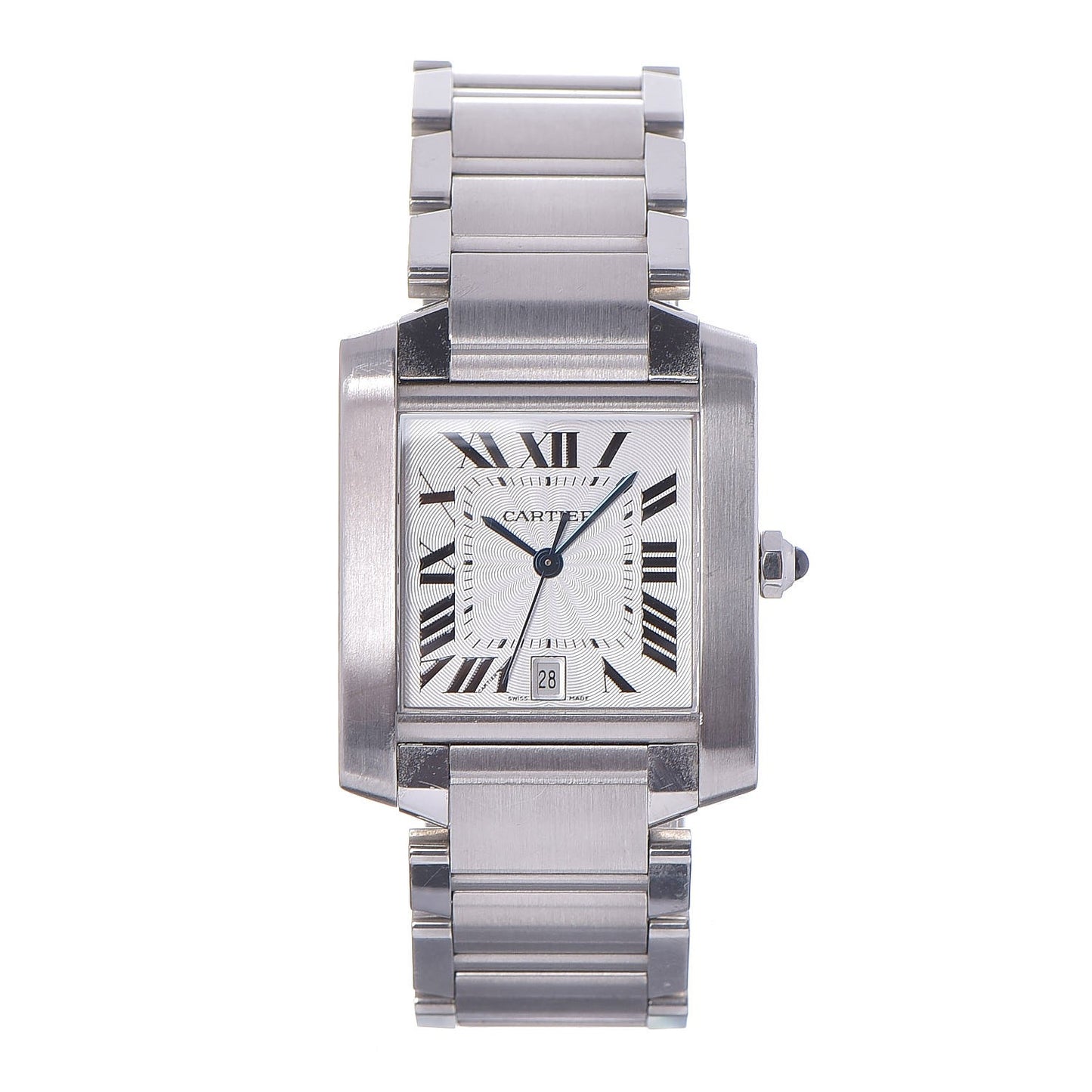 Stainless Steel 28mm Tank Francaise Automatic Watch