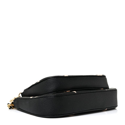 Louis Vuitton Empreinte Monogram Giant Multi Pochette Accessories Black Beige 4 of 10