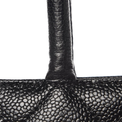 Chanel Caviar Quilted Medallion Tote Black 10 of 17